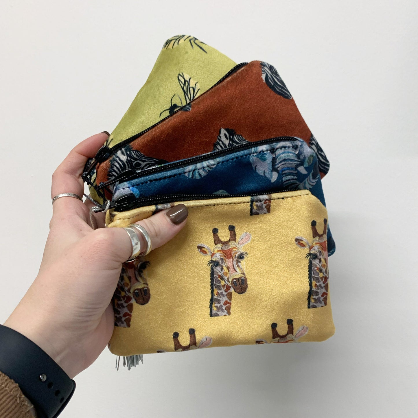 Velvet Animal Purse