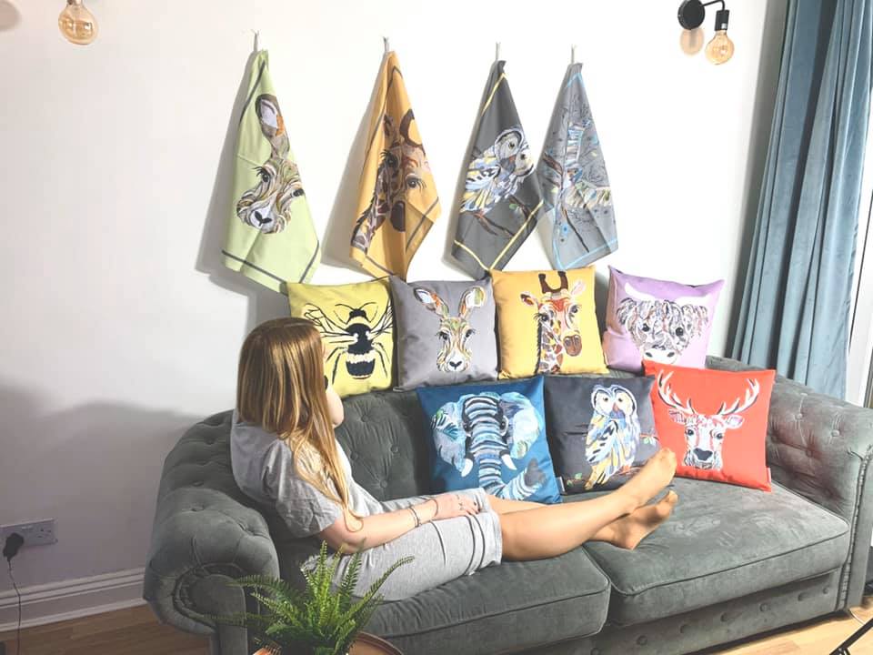 Giraffe Cushion