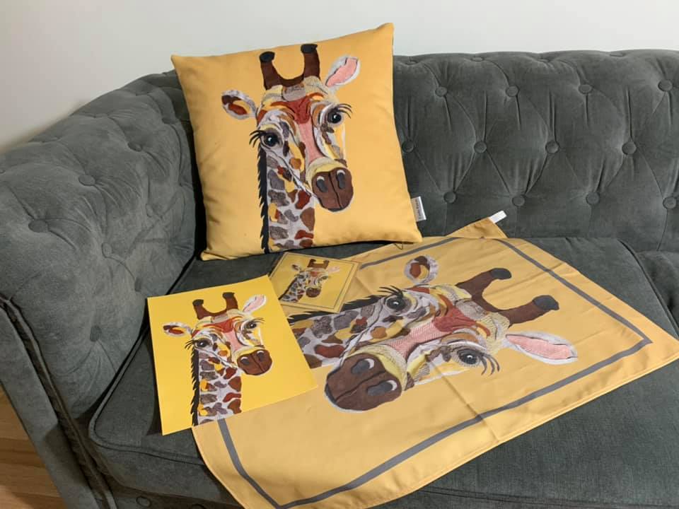 Giraffe Cushion