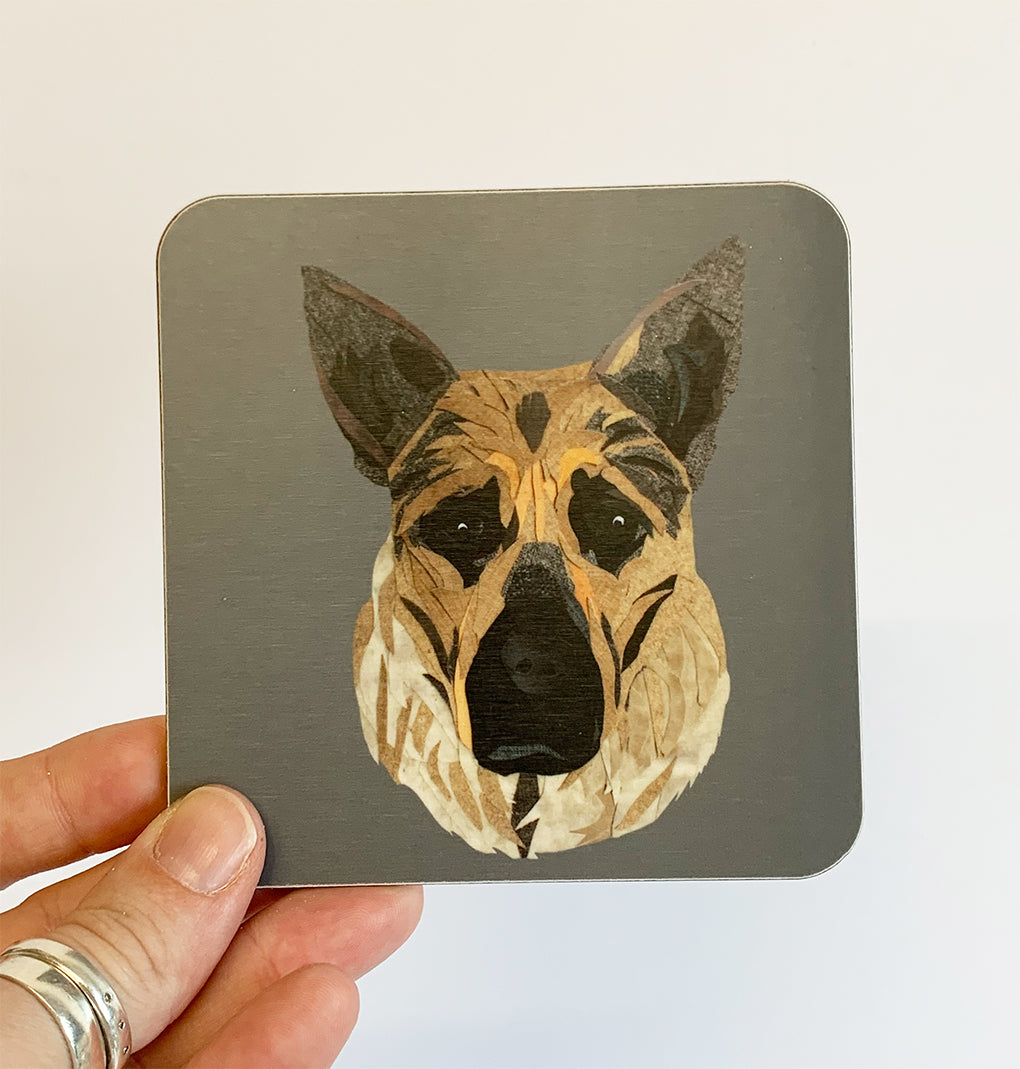 Alsatian Coaster