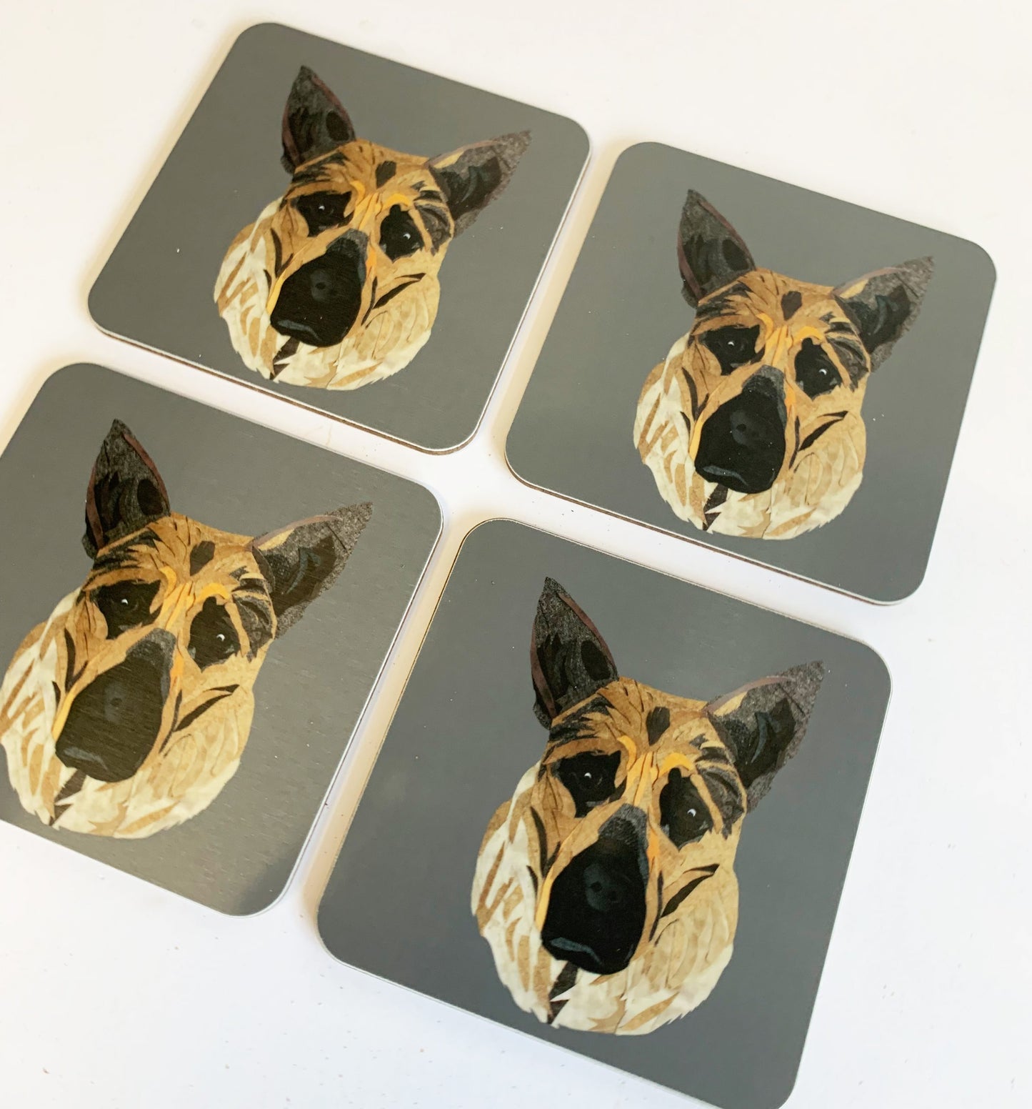 Alsatian Coaster