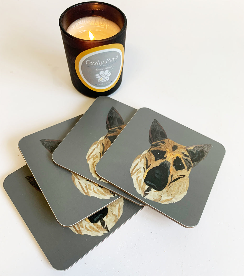 Alsatian Coaster