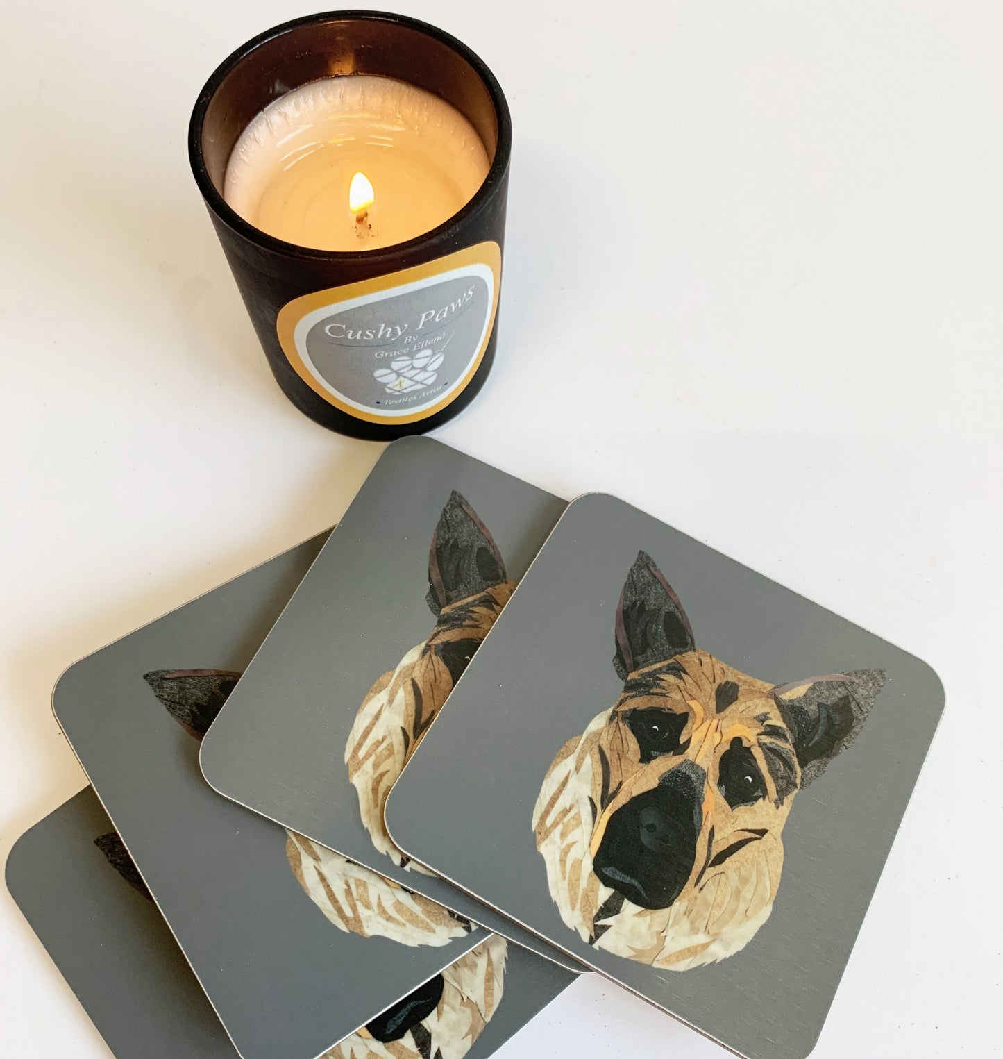 Alsatian Coaster