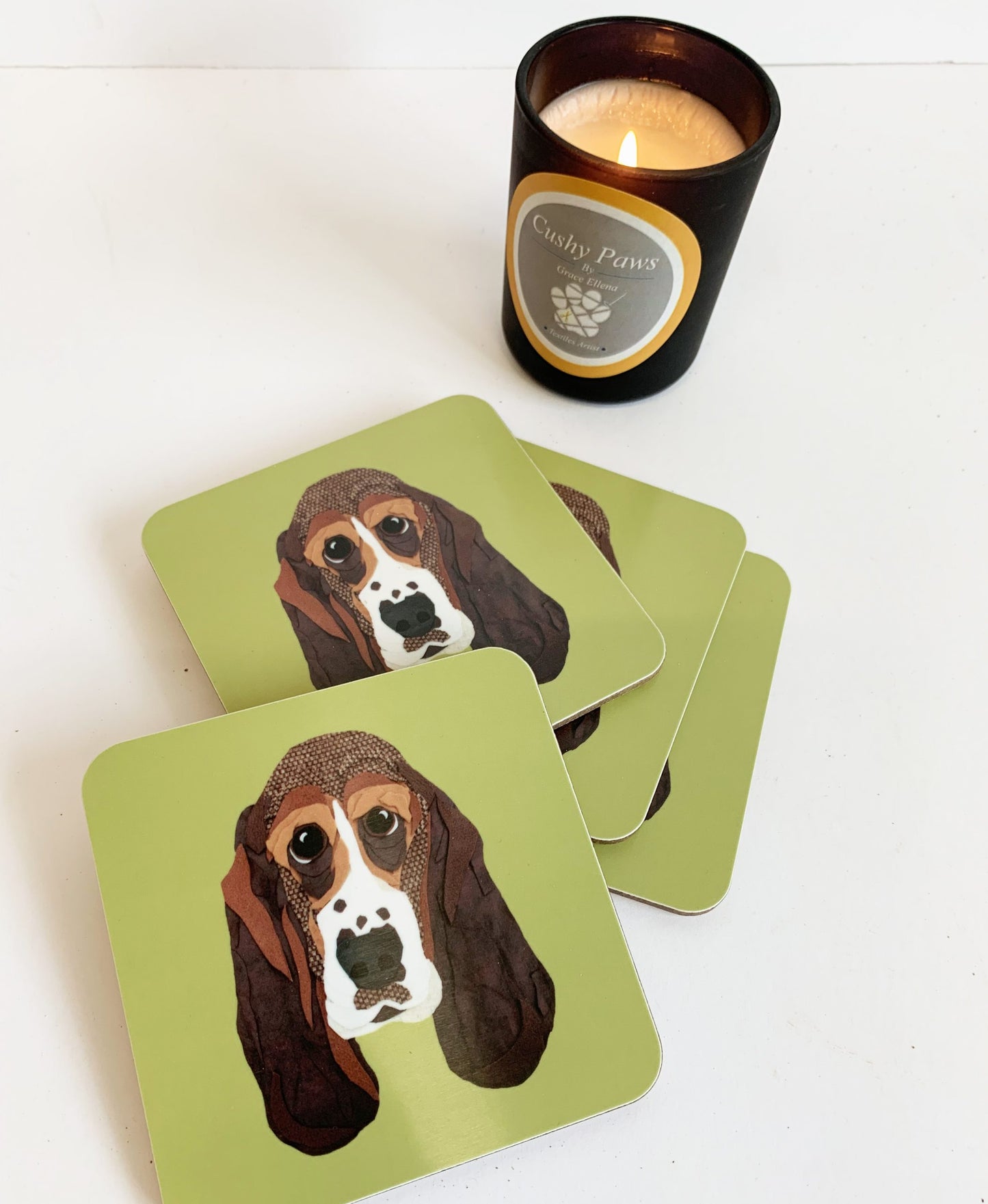 Basset Hound Coaster