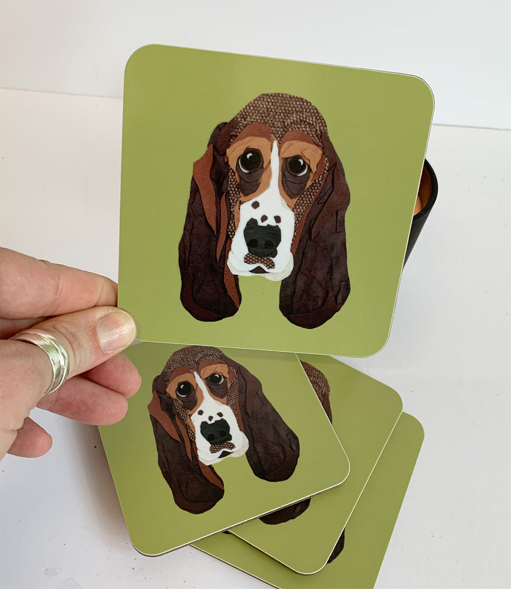 Basset Hound Coaster
