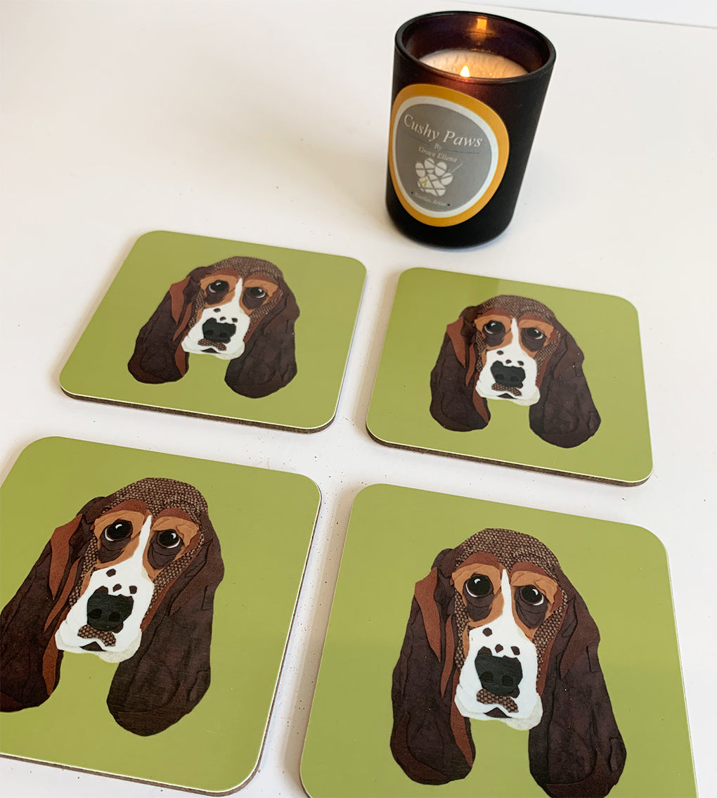 Basset Hound Coaster