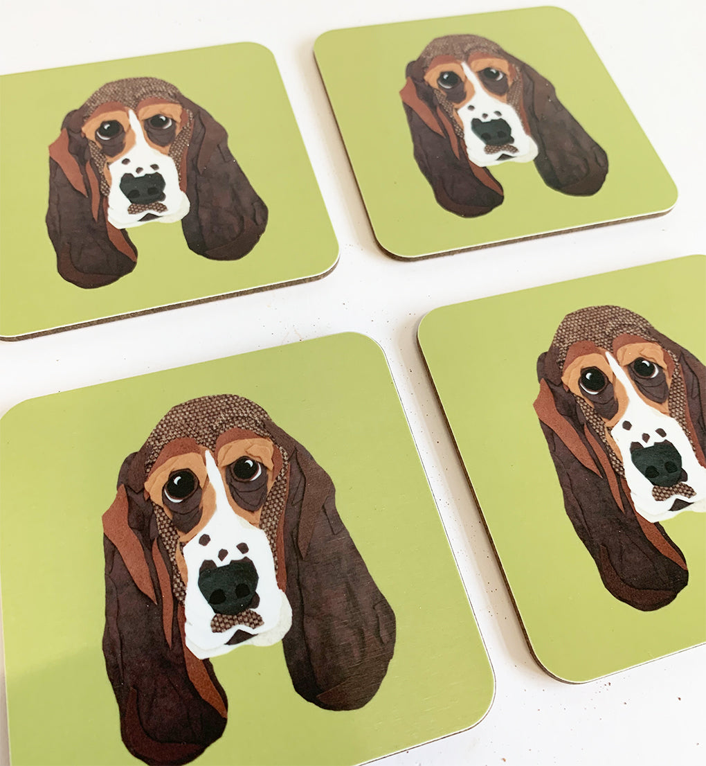 Basset Hound Coaster