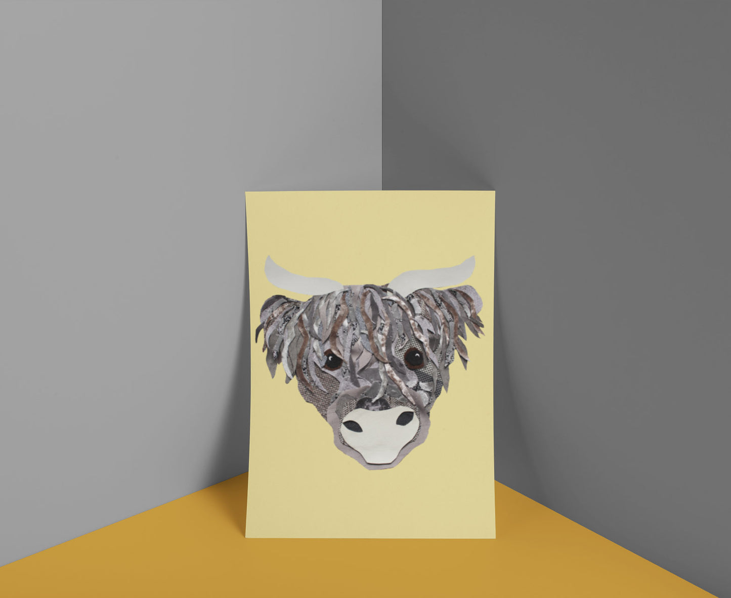 Highland Cow print