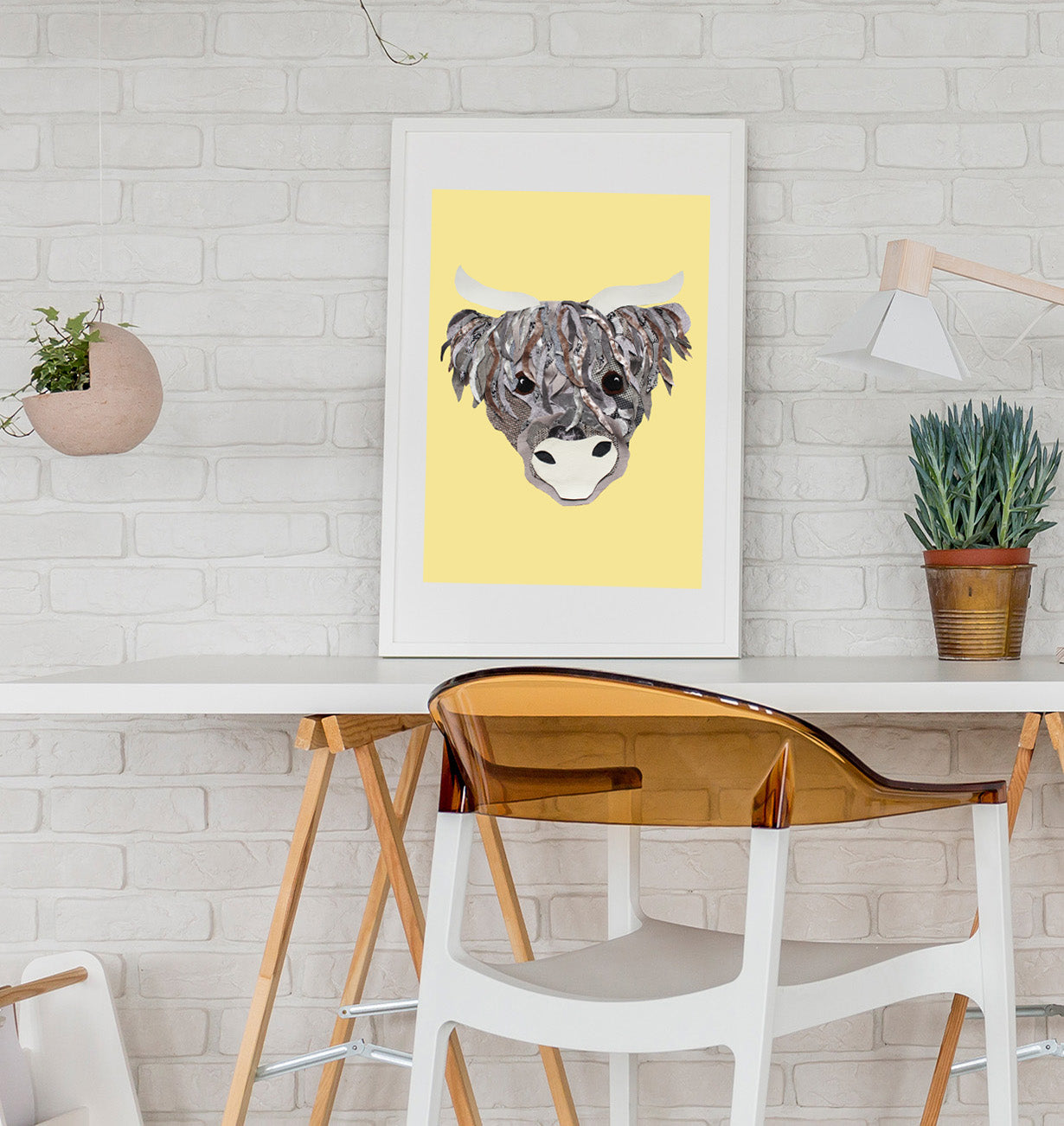 Highland Cow print