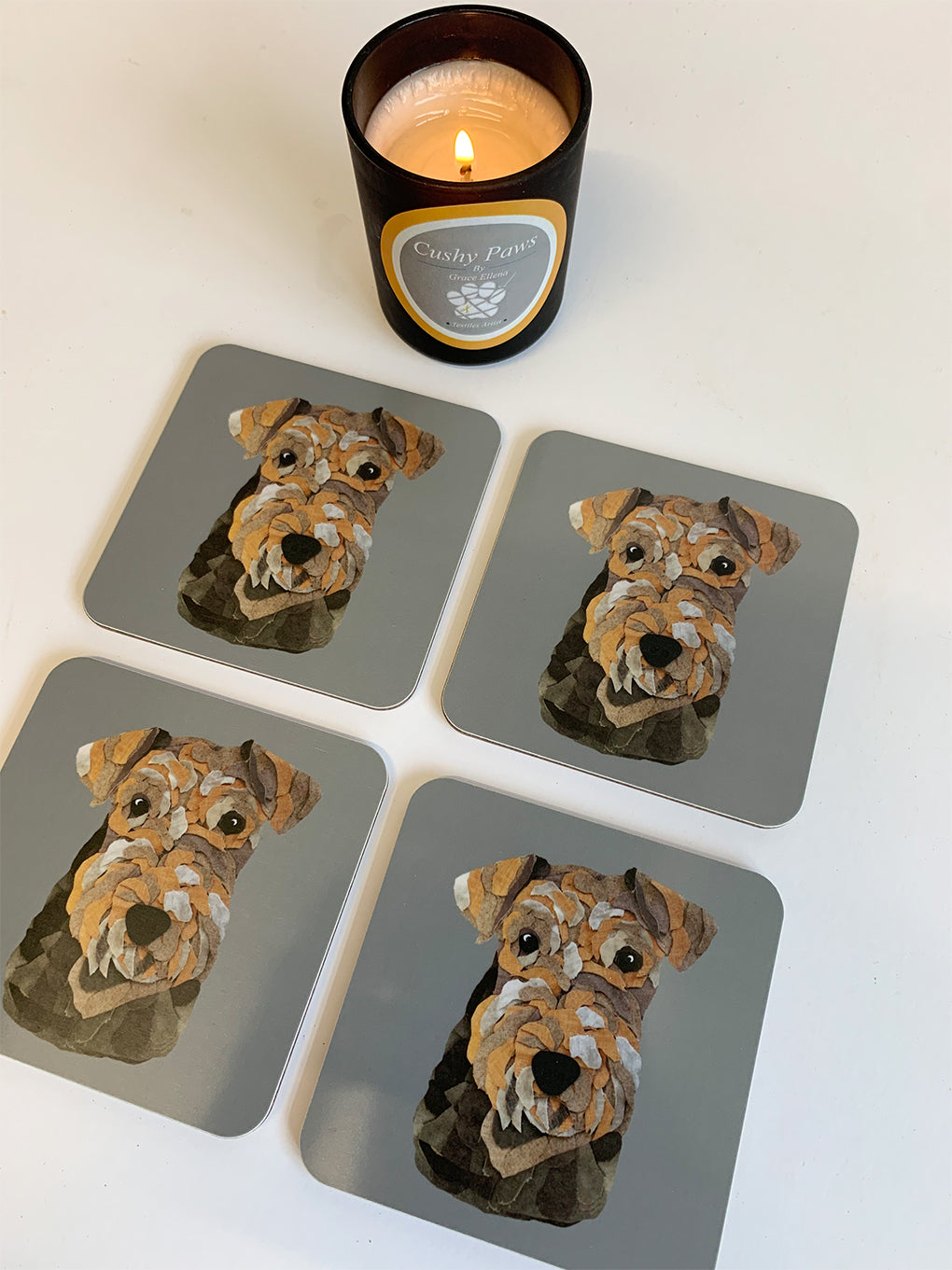 Lakeland Terrier Coaster