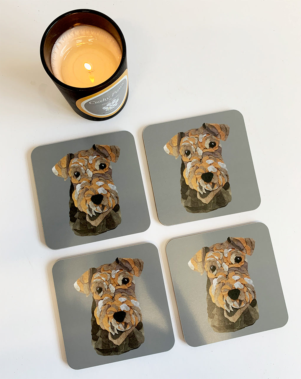Lakeland Terrier Coaster