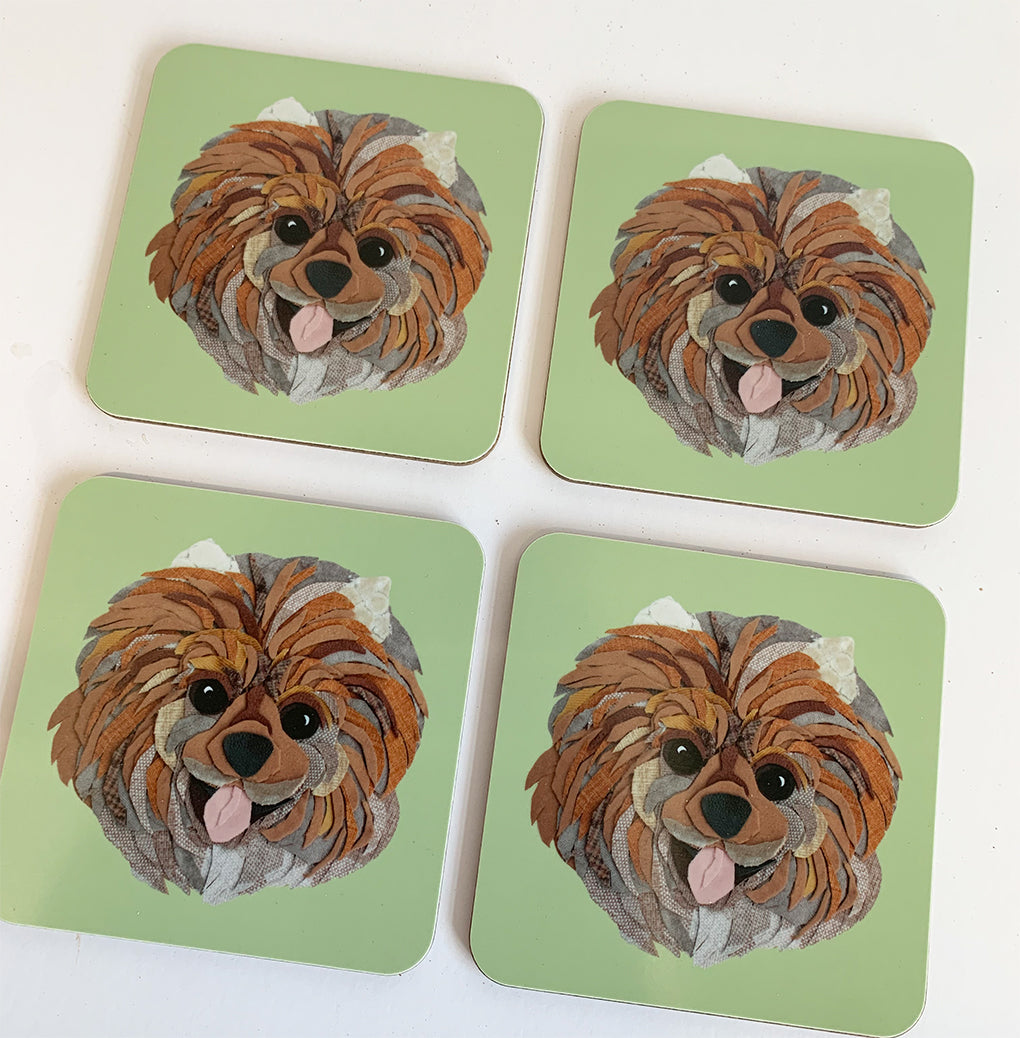 Pomeranian Coaster