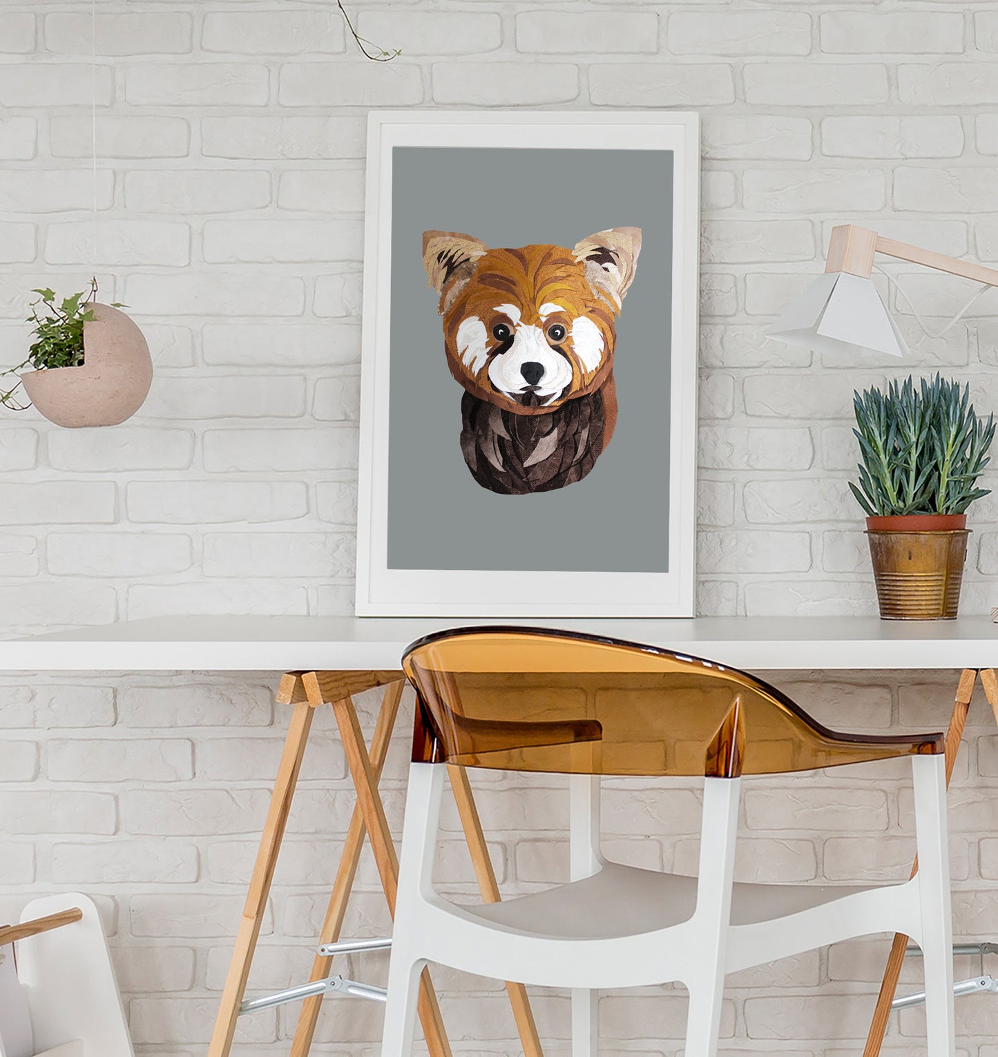 Red Panda Print
