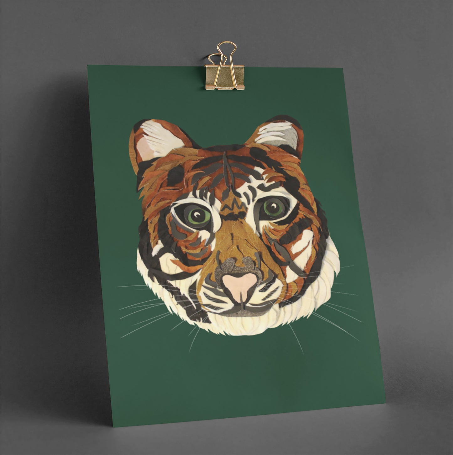Tiger A4 print