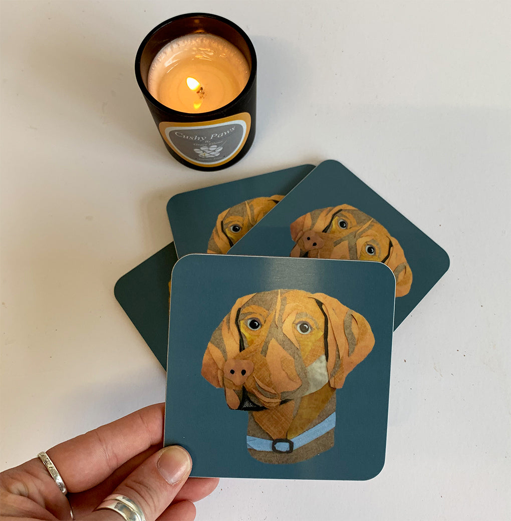 Vizsla Coaster