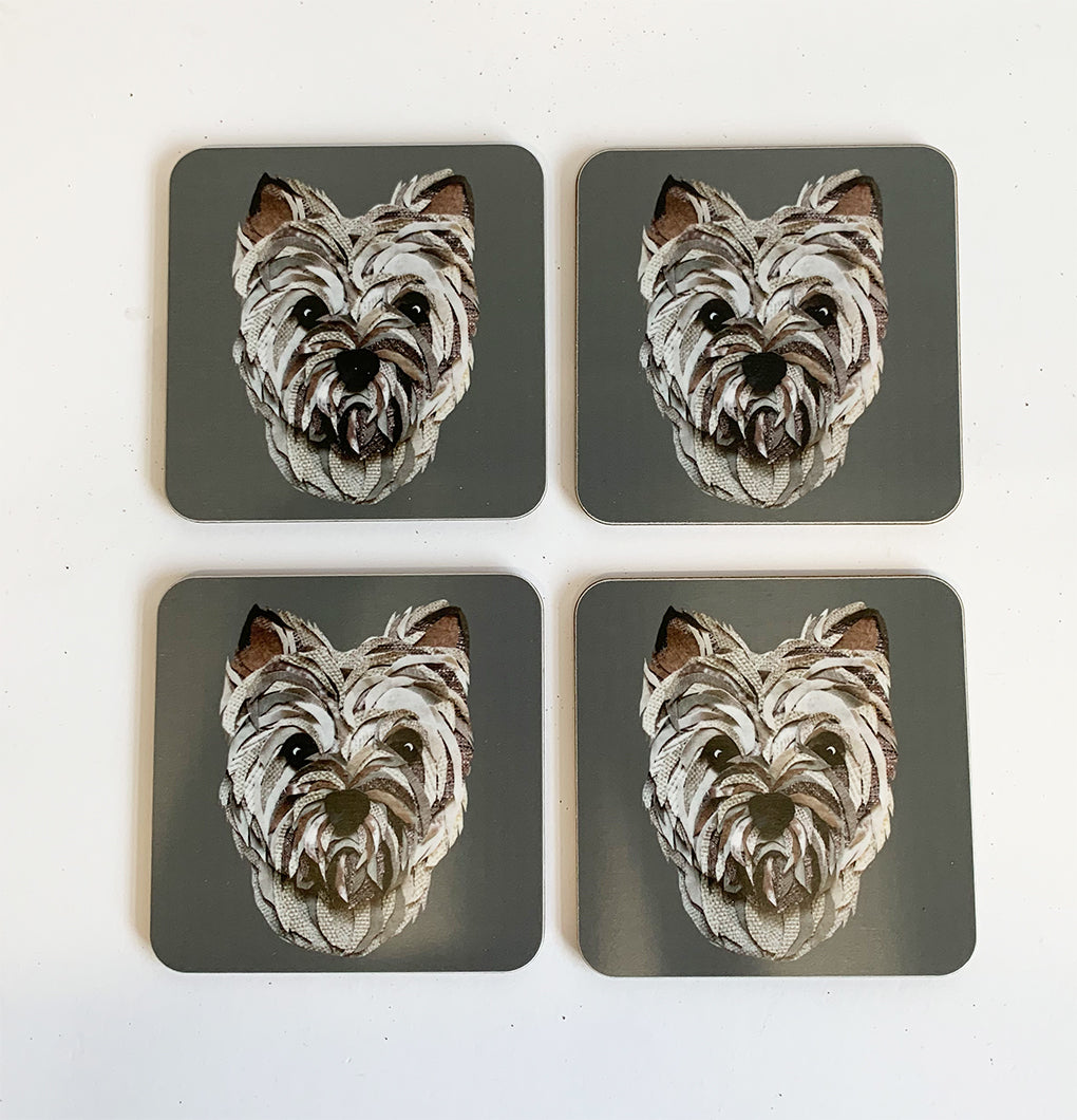 Carin Terrier Coaster