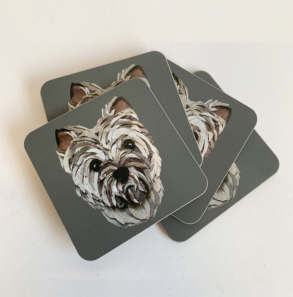 Carin Terrier Coaster