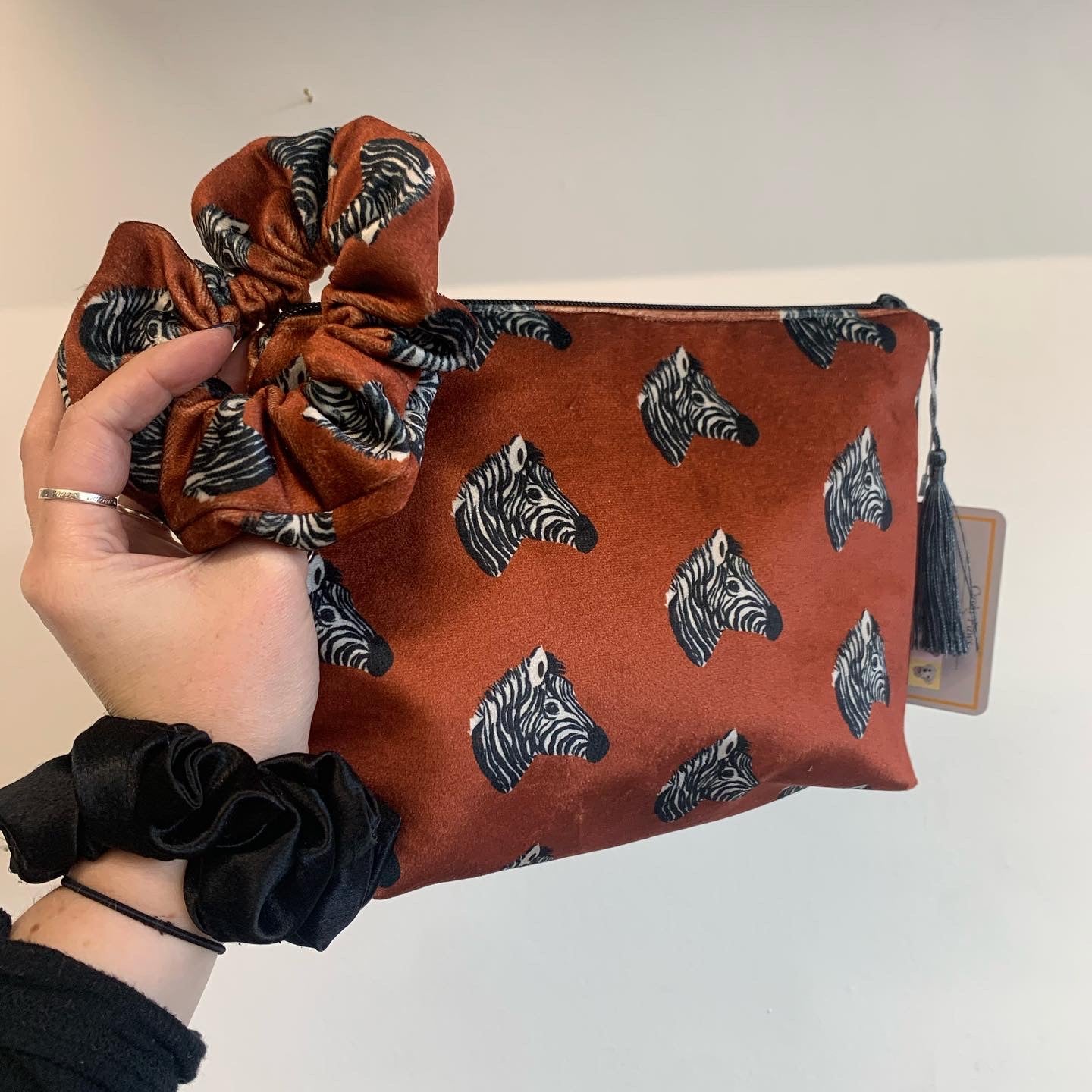 Oversized Velvet Scrunchie