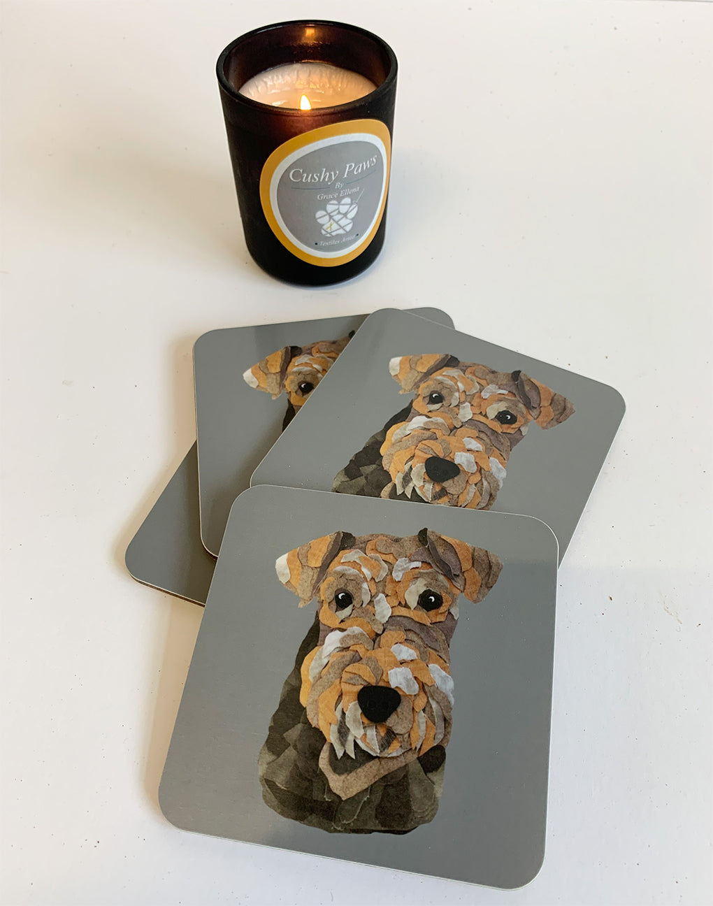Lakeland Terrier Coaster