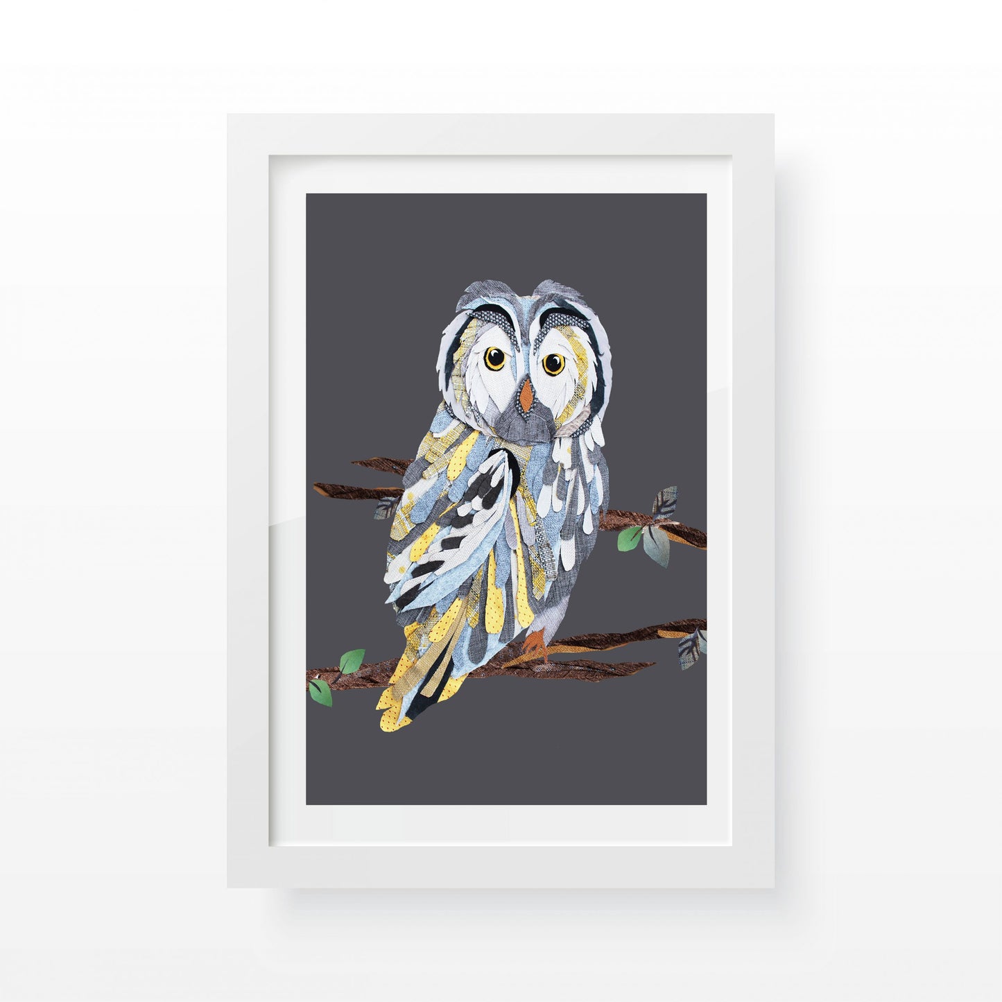 Owl print A4