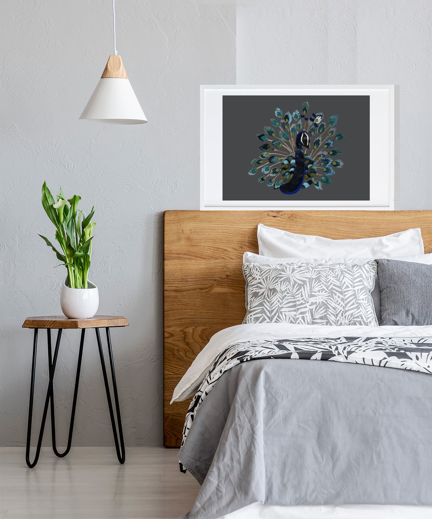 Peacock Print