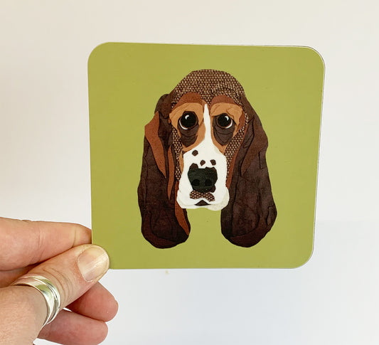 Basset Hound Coaster