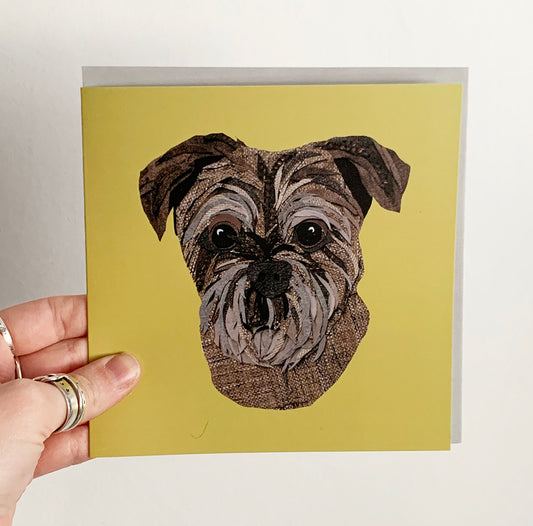 Border Terrier Card