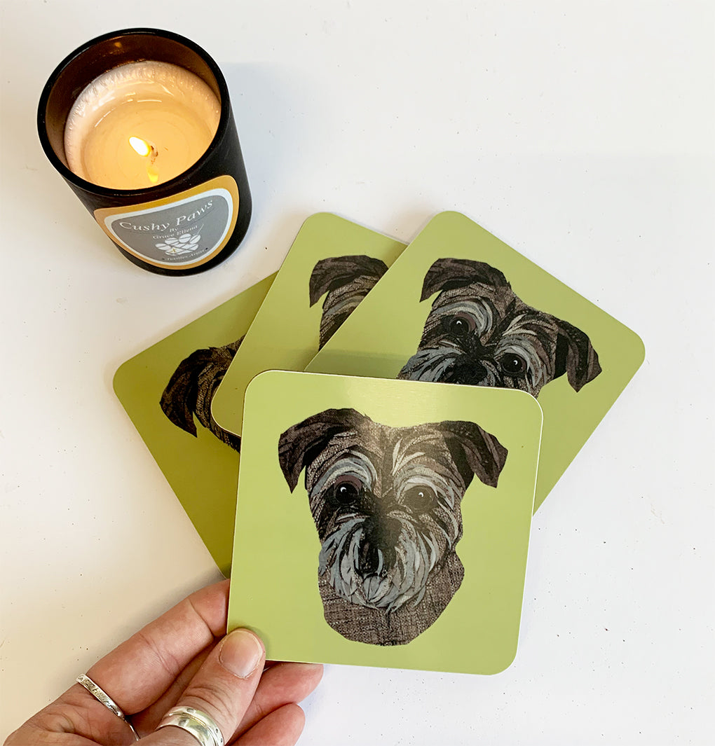 Border Terrier Coaster
