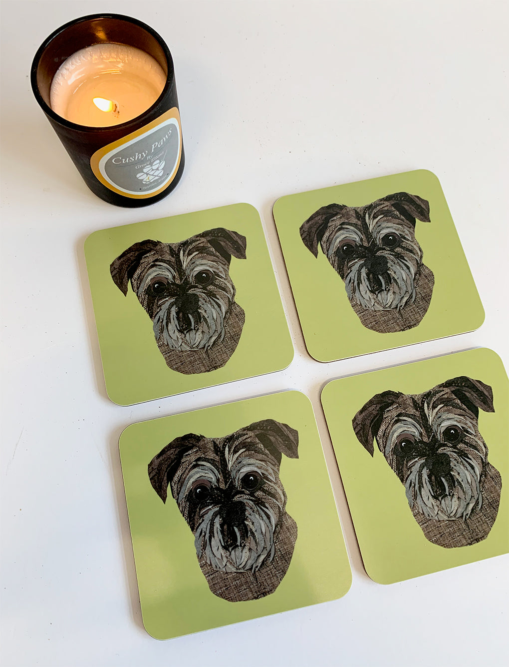 Border Terrier Coaster