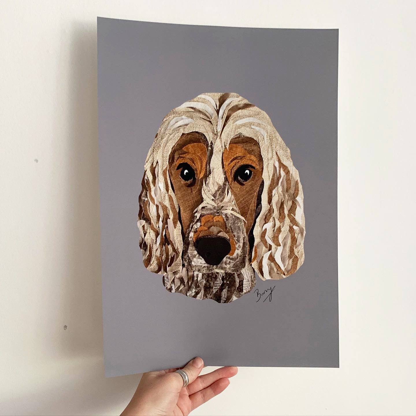 Pet Portrait Prints A4