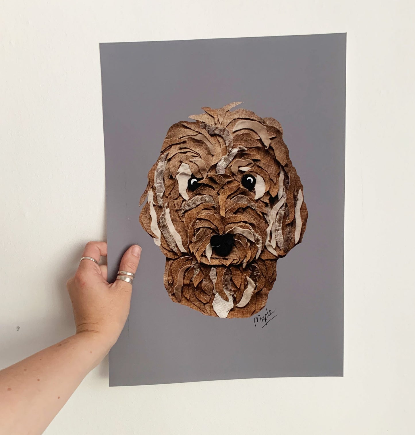 Pet Portrait Prints A3