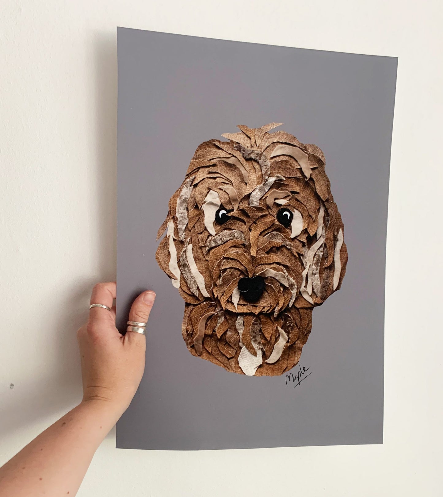 Pet Portrait Prints A3