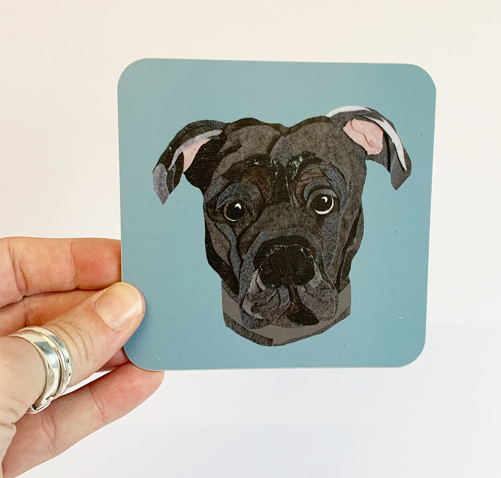Staffy Coaster